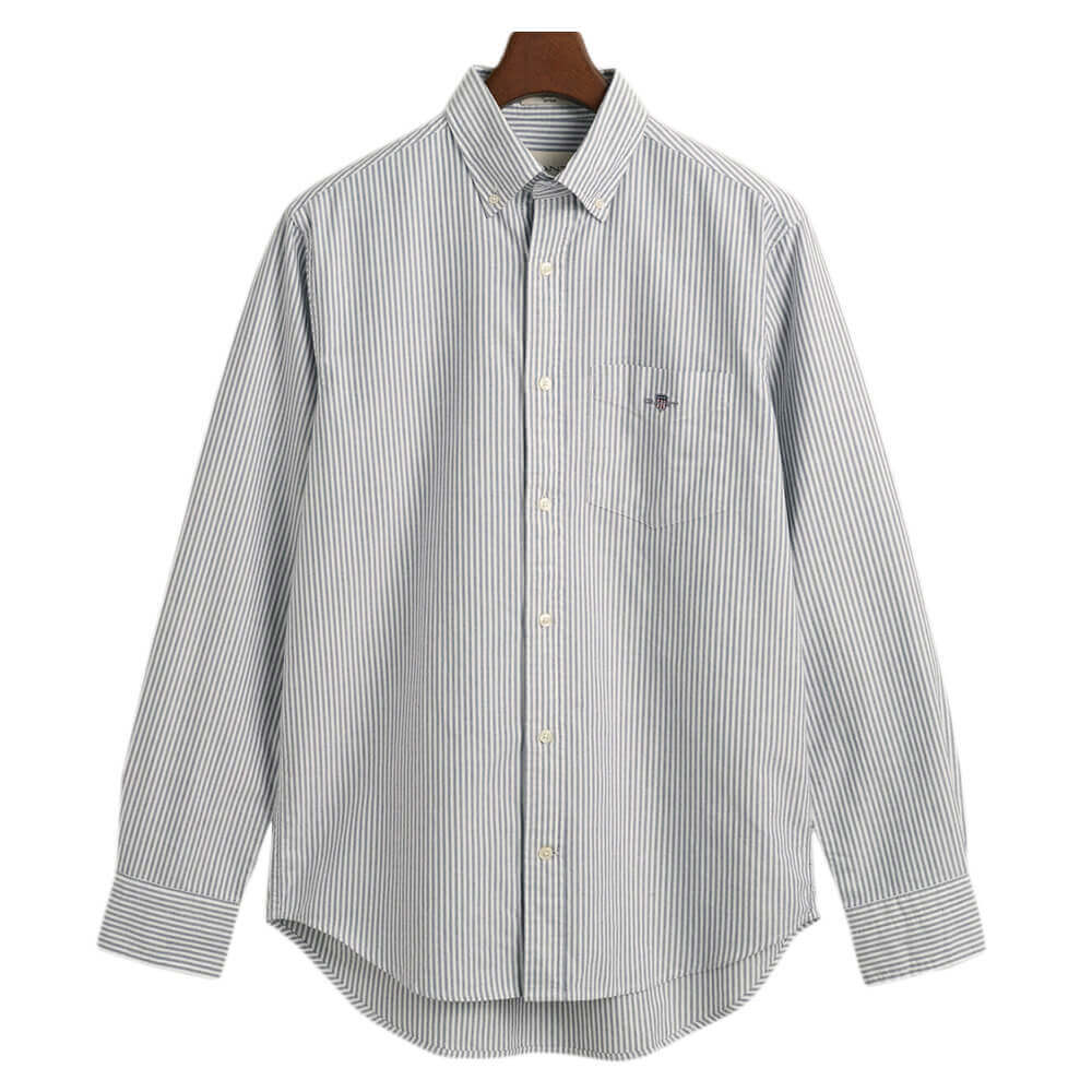 GANT Regular Fit Banker Stripe Oxford Shirt